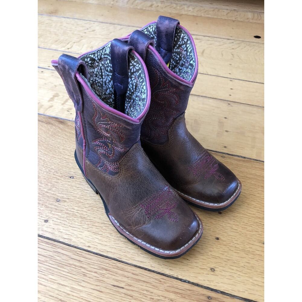 Dan Post Infant Tryke Western Cowgirl Cowboy Rodeo Boots Infant Sz 8D